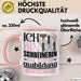Schreinerin Ausbildung Start Geschenk Tasse Ich Bin Schreinerin In Der Ausbildung Ich Darf Das Kaffee-Becher Geschenkidee Rosa Trendation
