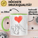 Eichhörnchen Tierliebhaber Tasse Geschenk Lustige Geschenkidee Spruch Grün Trendation