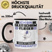 Gleitschirmflieger Tasse Geschenk für Gleitschirmflieger Geburtstag Lustiger Spruch Kaffee-Becher Was Ist Deine Superkraft Schwarz Trendation