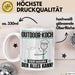 Outdoor-Koch Tasse Geschenk für Outdoor-Koch Der Mann Der Alles Kann Geschenkidee zum Geburtstag Weiß Trendation