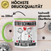 Stiefschwager Tasse Geschenk für Stiefschwager Der Mann Der Alles Kann Geschenkidee zum Geburtstag Grün Trendation