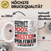 Politiker Geschenk Lustiger Spruch für Politiker Geschenkidee Bester Politiker Der Welt Weiß Trendation