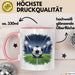 Fußballspieler Tasse Geschenkidee für Fußballliebhaber Rosa Trendation