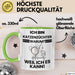 Katzenzüchter Geschenk Tasse Lustiger Spruch Ich Bin Katzenzüchter Warum Weil Ich Es Kann Geschenkidee Bester Katzenzüchter Geburtstag Kaffee-Becher Grün Trendation