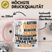 Tierheilpraktiker Geschenk Tasse Lustiger Spruch Erheben Sie Sich Der Tierheilpraktiker Betritt den Raum Rosa Trendation