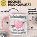 Entschuldigung Tasse Es Tut Mir Aus Tiefstem Herzen Leid Geschenkidee Sorry Becher Rosa Trendation
