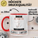 Bungee-Jumperin Tasse Geschenk Becher Stark Attraktiv Furchtlos Bungee-Jumperin Lustige Geschenkidee Rot Trendation