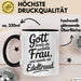 Edeltraud Tasse Geschenk Gott Formte Die Perfekte Frau Edeltraud Geschenkidee Schwarz Trendation