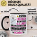 Snowboarder Geschenk Tasse Lustiger Spruch Erheben Sie Sich Der Snowboarder Betritt den Raum Schwarz Trendation