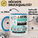 Vogelrescuerin Tasse Geschenk Lustiger Spruch Bitte Erheben Sie Sich Seine Majestät Die Vogelrescuerin Betritt Den Raum Blau Trendation