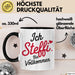 Steffi Tasse Geschenk Ich Bin Vollkommen Steffi Geschenkidee Geburtstag Schwarz Trendation