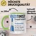 Grieche Tasse Geschenk Ouzotimist Geschenkidee Ouzo-Liebhaber Kaffee-Becher Grün Trendation