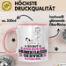 Hundegassi-Service Geschenk Tasse So Gut Kann Nur Ein Hundegassi-Service Aussehen Geschenkidee Kaffee-Becher Rosa Trendation