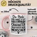 Hundebesitzer Tasse Geschenk Hunde Tasse Mit Spruch Pfote Eines Hundes Ist Oft Sauberer Als Der Charakter Mancher Menschen Rosa Trendation