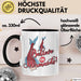 Meerjungfrau Geschenk Tasse für Mädchen Nymphe Nixe Becher Grafik Believe In Mermaids Schwarz Trendation