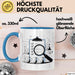 Wirtschaftsprüfer Tasse Geschenk Lustige Geschenkidee Spruch Für Detail Prüfer Blau Trendation