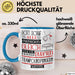 Trampolinspringerin Geschenk Becher Tasse Gott Schuf Alle Menschen Gleich Nur Die Besten Durfeten Trampolinspringerin Werden Geschenkidee Lustig Blau Trendation