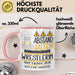 Wrestlerin Tasse Geschenk Lustig Abstand Halten Hochleistungs-Wrestlerin Mit Drang Zur Perfektion Bei Der Arbeit Rosa Trendation