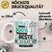 Beste Moderatorin Der Welt Tasse Geschenk für Eine Moderatorin Geprüft Und Sicher Geschenkidee Geburtstag Weihnachten Weiß Trendation