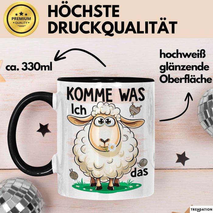 Sarkastisches Schaf Tasse Geschenkidee Sheep That Tierhumor Trendation