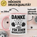Fußballtrainer Fußballteam Tasse Geschenk Lustige Geschenkidee Spruch Danke Für Jeden Muskelkater Rosa Trendation