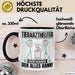 Tierarzthelfer Tasse Geschenk für Tierarzthelfer Der Mann Der Alles Kann Geschenkidee zum Geburtstag Schwarz Trendation