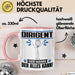 Dirigent Tasse Geschenk für Dirigent Der Mann Der Alles Kann Geschenkidee zum Geburtstag Rosa Trendation