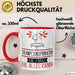Trampolinspringerin Geschenk Tasse Becher Die Frau Die Allen Kann Geschenkidee für eine Trampolinspringerin Lustig Rot Trendation