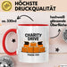 Wohltätigkeits Organisator Tasse Geschenk Lustige Geschenkidee Spruch Für Gebende Herzen Rot Trendation