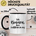 Bianca Tasse Ich Bianca, Bin Vollkommen Geschenk Schwarz Trendation