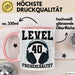 40. Geburtstag Geschenk Männer Gamer Tasse Geschenk 40Er Geburtstag Rosa Trendation