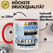 Surferin Tasse Geschenk Lustiger Spruch Bitte Erheben Sie Sich Seine Majestät Die Surferin Betritt Den Raum Rot Trendation