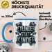 Automechaniker Tasse Geschenk Lustige Geschenkidee Spruch Zylidner Statt Kinder Blau Trendation