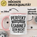 Sabine Tasse Geschenk Perfekt Sein Kann Jeder Geschenkidee Geburtstag Rosa Trendation