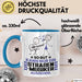Straßenmusiker Geschenk Tasse So Gut Kann Nur Ein Straßenmusiker Aussehen Geschenkidee Kaffee-Becher Blau Trendation