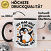 Pinguin Tier Tasse Geschenk Lustige Geschenkidee Spruch Ich Mag Halt Einfach Pinguine Schwarz Trendation