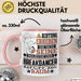 Breakdancer Geschenk Tasse Lustiger Spruch Erheben Sie Sich Der Breakdancer Betritt den Raum Rosa Trendation