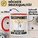 Saxophonist Tasse Geschenk für Saxophonist Der Mann Der Alles Kann Geschenkidee zum Geburtstag Rot Trendation