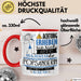 Popsängerin Tasse Geschenk Lustiger Spruch Bitte Erheben Sie Sich Seine Majestät Die Popsängerin Betritt Den Raum Rot Trendation