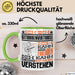 Gitarrenvirtuose Geschenk Tasse Geschenkidee für Gitarrenvirtuose Geburtstag Lustig Ich Bin Gitarrenvirtuose Ich Kann Es Dir Erklären Aber Nicht Für Dich Verstehen Grün Trendation