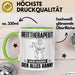 Reittherapeut Tasse Geschenk für Reittherapeut Der Mann Der Alles Kann Geschenkidee zum Geburtstag Grün Trendation