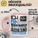 Webentwickler Ausbildung Tasse Geschenk Ich Bin Webentwickler In Der Ausbildung Ich Darf Das Geschenkidee Spruch Rosa Trendation