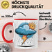 Meteorologe Tasse Geschenk Lustige Geschenkidee Spruch Für Wetter Beobachter Rot Trendation