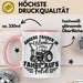 Bauer Landwirt Tasse Geschenk Andere Fahren In Den Urlaub Ich Fahre Aufs Feld Geschenkidee Bauern Kaffee-Becher Rosa Trendation