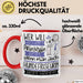 Hundefriseurin Tasse Geschenk Spruch Wer Will Schon Prinzessin Sein Wenn Man Auch Hundefriseurin Sein Kann Rot Trendation