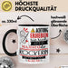 Rockerin Tasse Geschenk Lustiger Spruch Bitte Erheben Sie Sich Seine Majestät Die Rockerin Betritt Den Raum Schwarz Trendation