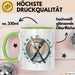 Feinschmecker Tasse Geschenkidee für Geschmacksliebhaber Grün Trendation