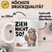 Faules Faultier Schnecke Tasse Geschenk Lustige Geschenkidee Zieh Nicht So Weiß Trendation