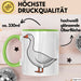 Gans Tier Gänse Bauer Tasse Becher Geschenk Lustige Geschenkidee Spruch Grün Trendation