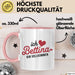 Bettina Tasse Geschenk Ich Bin Vollkommen Bettina Geschenkidee Geburtstag Rosa Trendation